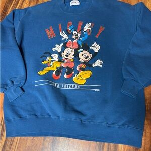 Disney Mickey & Friends Blue Sweatshirt